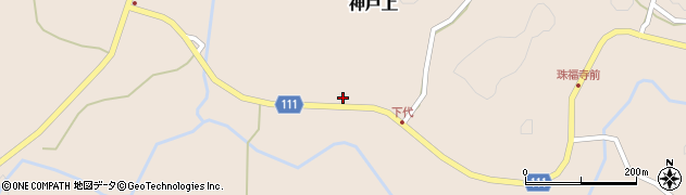 鳥取県日野郡日南町神戸上280周辺の地図