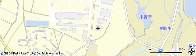 トヨキン株式会社　いなべ工場周辺の地図