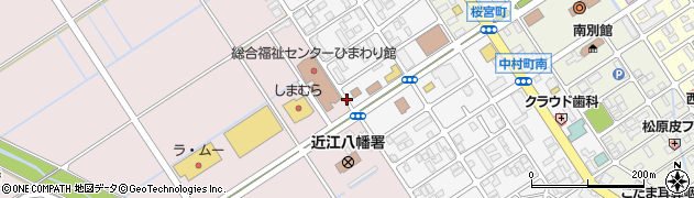 ひまわり館周辺の地図