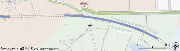 京都府南丹市園部町瓜生野大木周辺の地図
