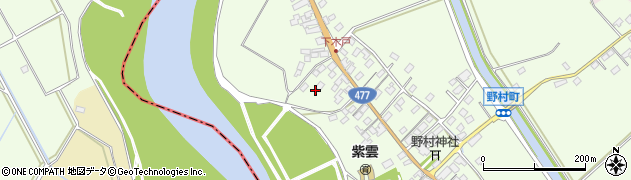 滋賀県近江八幡市野村町812周辺の地図