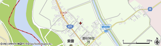 滋賀県近江八幡市野村町1475周辺の地図