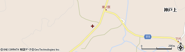 鳥取県日野郡日南町神戸上2513周辺の地図