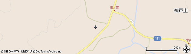 鳥取県日野郡日南町神戸上2450周辺の地図