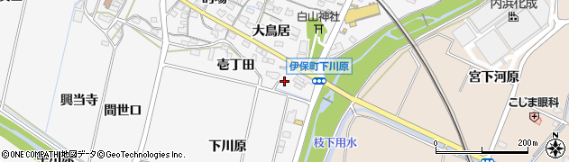 愛知県豊田市伊保町下川原32周辺の地図