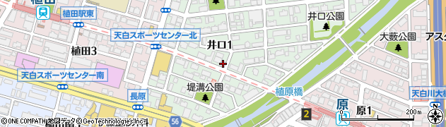愛知県名古屋市天白区井口1丁目807周辺の地図