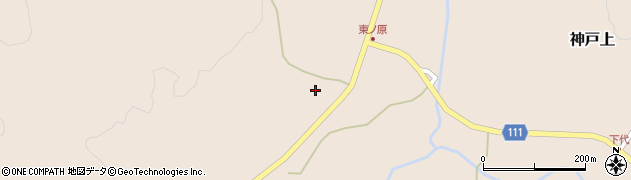 鳥取県日野郡日南町神戸上2510周辺の地図