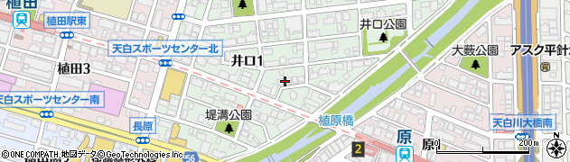 愛知県名古屋市天白区井口1丁目1210周辺の地図
