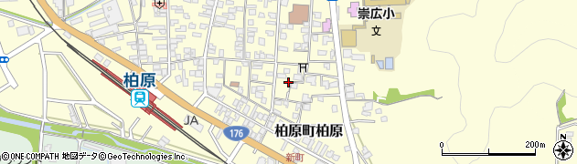 兵庫県丹波市柏原町柏原619周辺の地図