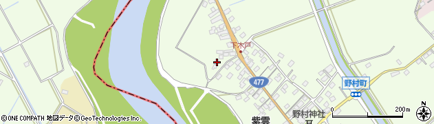 滋賀県近江八幡市野村町748周辺の地図
