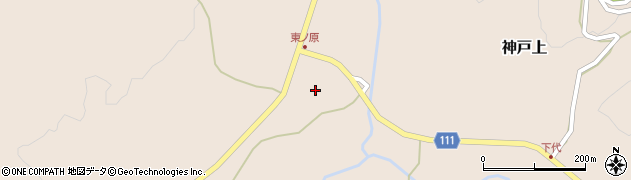 鳥取県日野郡日南町神戸上2523周辺の地図