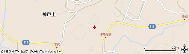 鳥取県日野郡日南町神戸上2190周辺の地図