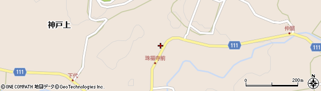 鳥取県日野郡日南町神戸上2183周辺の地図