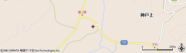 鳥取県日野郡日南町神戸上2329周辺の地図