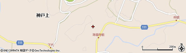 鳥取県日野郡日南町神戸上2188周辺の地図