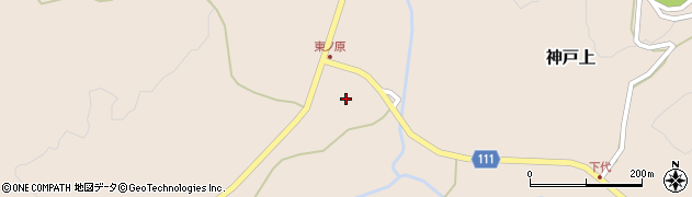 鳥取県日野郡日南町神戸上2524周辺の地図