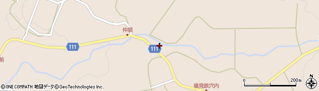 鳥取県日野郡日南町神戸上1725周辺の地図