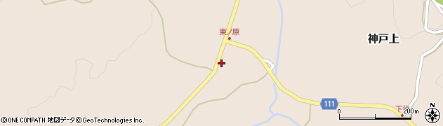 鳥取県日野郡日南町神戸上2527周辺の地図