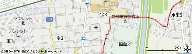 愛知県蟹江町（海部郡）蟹江本町（丸之内１０通）周辺の地図