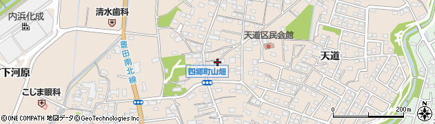 愛知県豊田市四郷町天道18周辺の地図