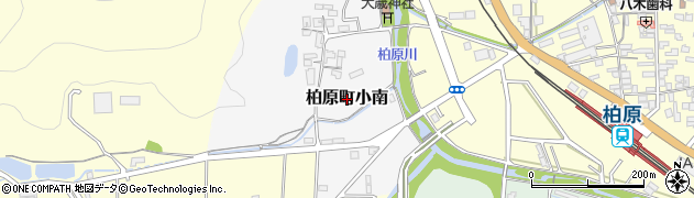 兵庫県丹波市柏原町小南周辺の地図