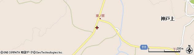 鳥取県日野郡日南町神戸上2526周辺の地図