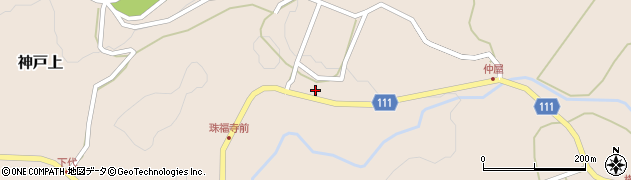 鳥取県日野郡日南町神戸上2156周辺の地図