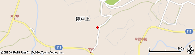 鳥取県日野郡日南町神戸上2306周辺の地図