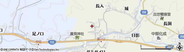 愛知県豊田市井ノ口町広見28周辺の地図
