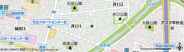 愛知県名古屋市天白区井口1丁目1110周辺の地図