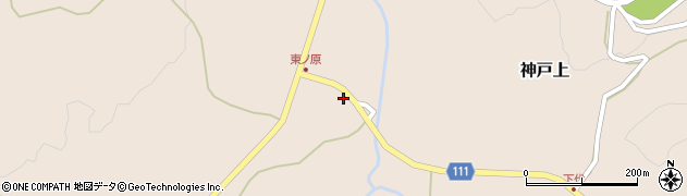 鳥取県日野郡日南町神戸上2538周辺の地図