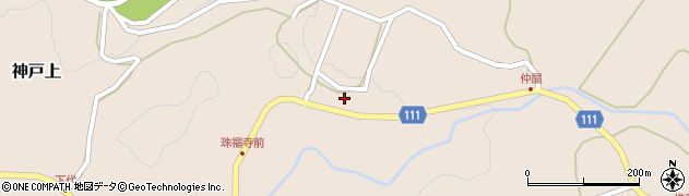 鳥取県日野郡日南町神戸上2153周辺の地図