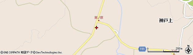 鳥取県日野郡日南町神戸上2528周辺の地図