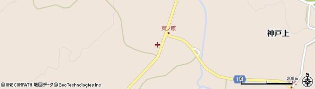 鳥取県日野郡日南町神戸上2503周辺の地図