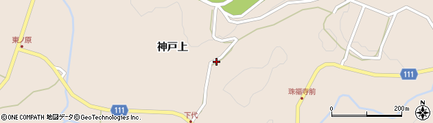 鳥取県日野郡日南町神戸上3503周辺の地図