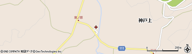 鳥取県日野郡日南町神戸上2539周辺の地図