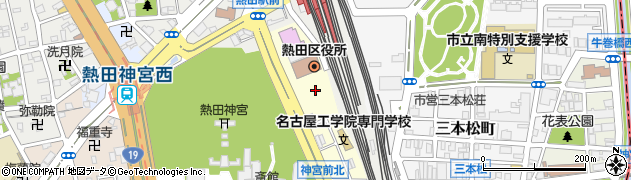 愛知県名古屋市熱田区熱田新田東組周辺の地図