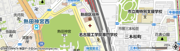 愛知県名古屋市熱田区熱田新田東組周辺の地図