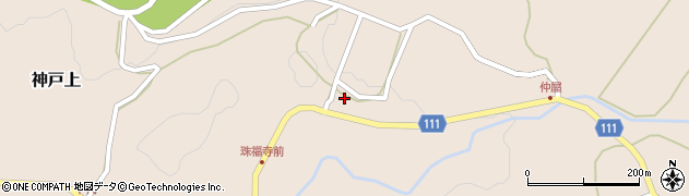 鳥取県日野郡日南町神戸上2205周辺の地図
