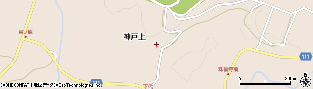 鳥取県日野郡日南町神戸上2301周辺の地図