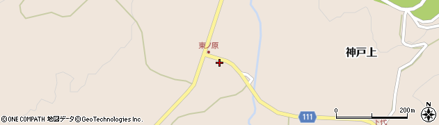 鳥取県日野郡日南町神戸上2536周辺の地図