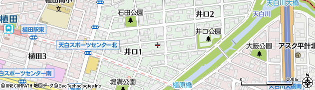 愛知県名古屋市天白区井口1丁目1106周辺の地図