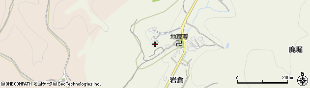 愛知県豊田市成合町弓矢周辺の地図