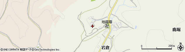 愛知県豊田市成合町（弓矢）周辺の地図