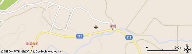 鳥取県日野郡日南町神戸上1831周辺の地図