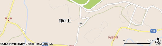 鳥取県日野郡日南町神戸上2289周辺の地図