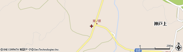 鳥取県日野郡日南町神戸上2496周辺の地図