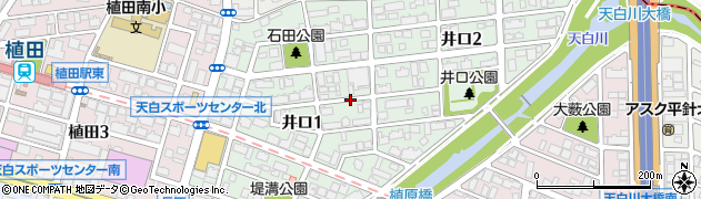 愛知県名古屋市天白区井口周辺の地図