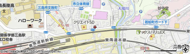 ＭＯＡ三島会館周辺の地図