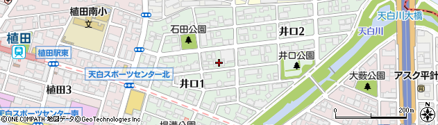 愛知県名古屋市天白区井口1丁目1008周辺の地図